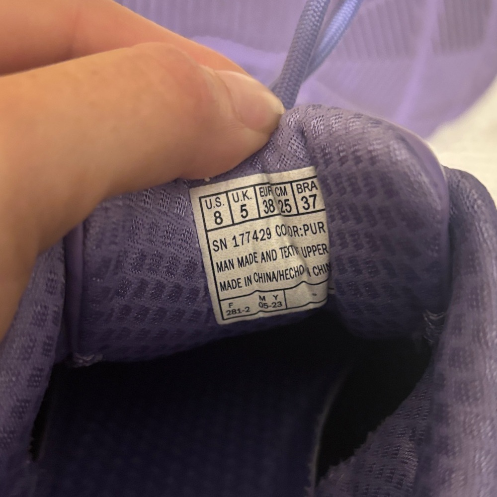 Skechers Purple Athletic Shoes - Picture 7 of 7